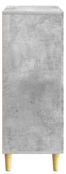 VidaXL Széf Betonszürke 66 x 34,5 x 90 cm Szerelt Fa
