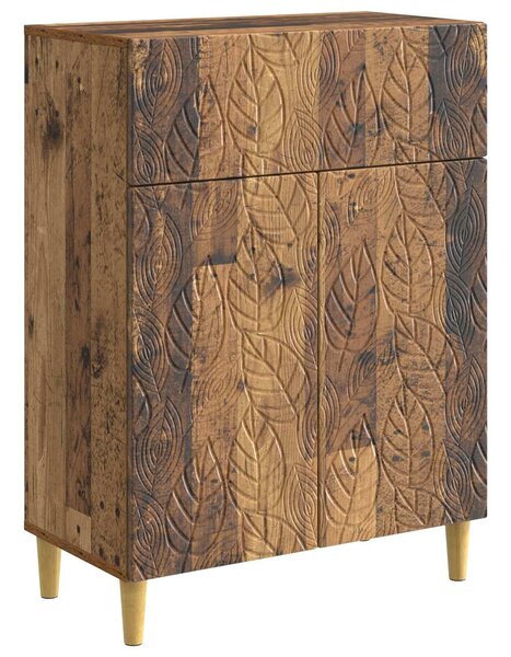VidaXL Széf Antik Fa 66 x 34,5 x 90 cm Szerelt Fa