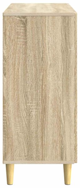 VidaXL Széf Sonoma Tölgy 89 x 34,5 x 80 cm Szerelt Fa