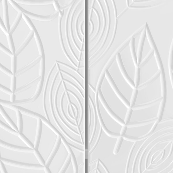 VidaXL Széf Magasfényű Fehér 89 x 34,5 x 80 cm Szerelt Fa