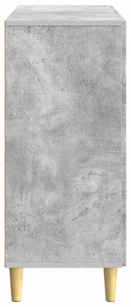 VidaXL Széf Betonszürke 89 x 34,5 x 80 cm Szerelt Fa