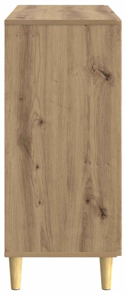 VidaXL Széf Kézműves Tölgy 89 x 34,5 x 80 cm Szerelt Fa