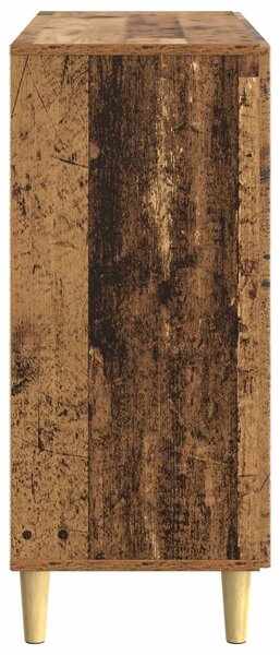 VidaXL Széf Antik Fa 89 x 34,5 x 80 cm Szerelt Fa