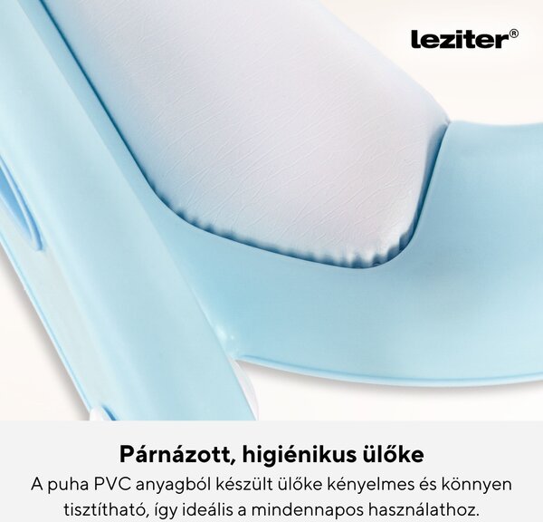 Lépcsős WC szűkítő kék