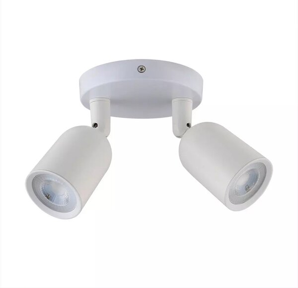 V-TAC mennyezeti/fali spotlámpa, 2db GU10 foglalattal - SKU 7981