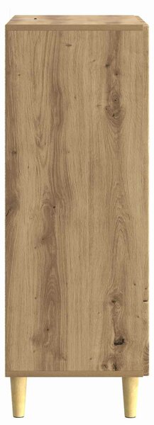 VidaXL Széf Kézműves Tölgy 66 x 34,5 x 95 cm Szerelt Fa