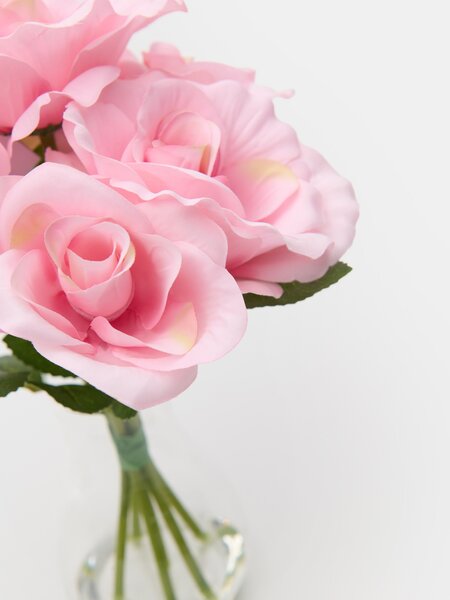Sinsay - Dísznövény – rózsacsokor - pasztellpink