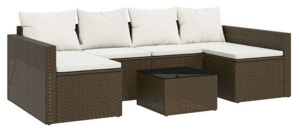 VidaXL Polyrattan Kerti Ülőgarnitúra - 2 részes