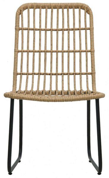 Polyrattan Kültéri Étkezőgarnitúra - 5 részes