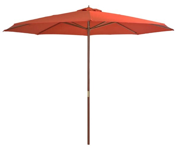 VidaXL Terrakotta Napernyő - 350 cm