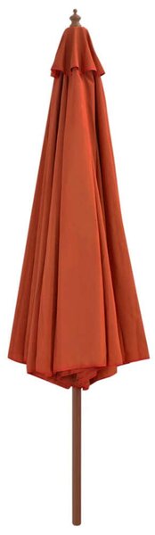 VidaXL Terrakotta Napernyő - 350 cm