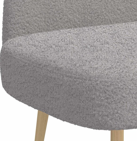 VidaXL Kárpitozott pad háttámlával Világosszürke 110 x 60 x 76 cm