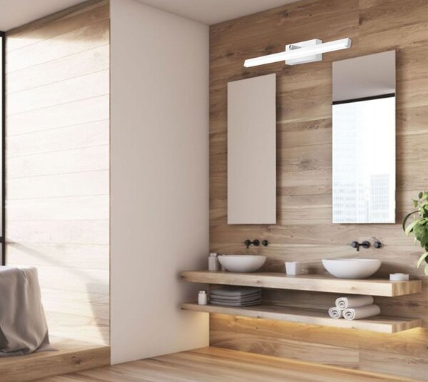LED FÜRDŐLÁMPA TÜKÖR fölött Rea 12W 50CM APP374-1W white