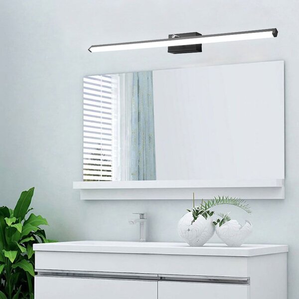 LED FÜRDŐSZOBA LÁMPA TÜKÖR fölötti 20W 100cm APP375-1W black