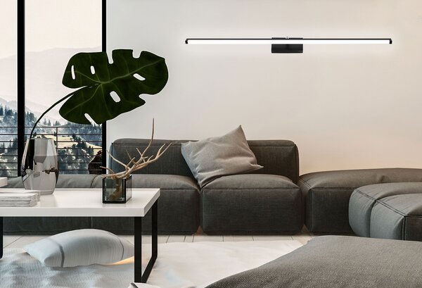 LED FÜRDŐSZOBA LÁMPA TÜKÖR fölötti 20W 100cm APP375-1W black