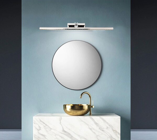 LED FÜRDŐSZOBA LÁMPA TÜKÖR fölött Rea 7W 55cm APP365-1W chrome