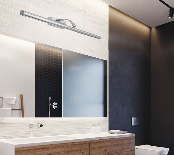 LED FÜRDŐSZOBA LÁMPA TÜKÖR fölött Rea 9W 70cm APP366-1W chrome