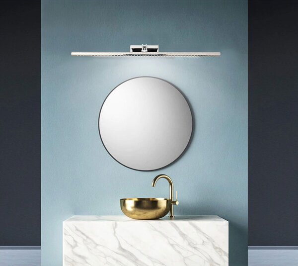 LED FÜRDŐSZOBA LÁMPA TÜKÖR fölött Rea 15W 106cm APP367-1W chrome