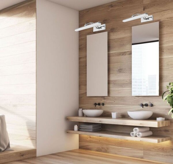 LED FÜRDŐSZOBA LÁMPA TÜKÖR fölött Rea 9W 40cm APP372-1W chrome