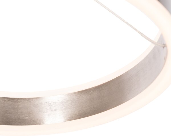 Acél lógólámpa 30 cm, LED-del, 3 fokozatban szabályozható - Lyani