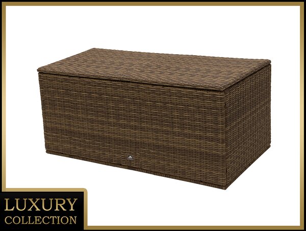 DEOKORK Kerti tárolódoboz 170 x 90 cm BORNEO LUXURY (barna)