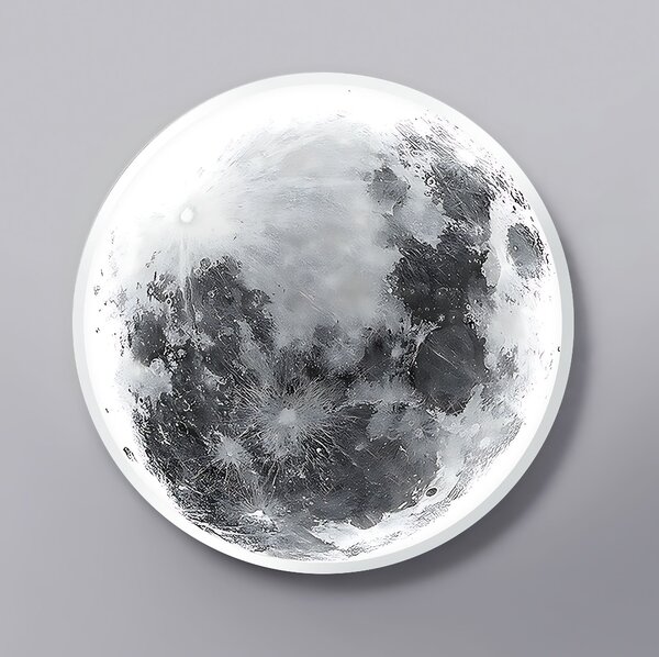 Mennyezeti lámpa APP1806-CW Moon LED White