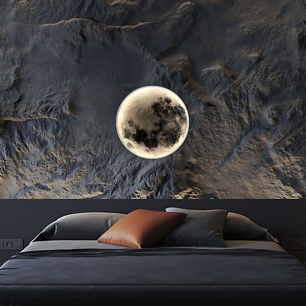 Mennyezeti lámpa APP1806-CW Moon LED White
