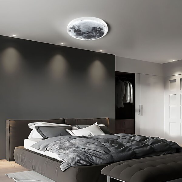 Mennyezeti lámpa APP1806-CW Moon LED White