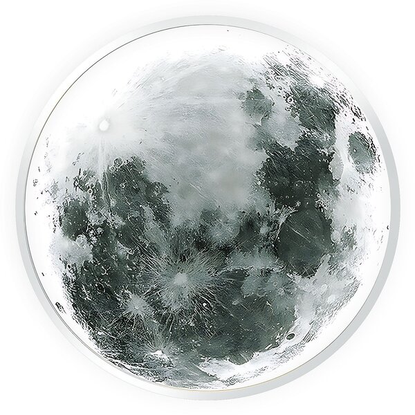 Mennyezeti lámpa APP1806-CW Moon LED White