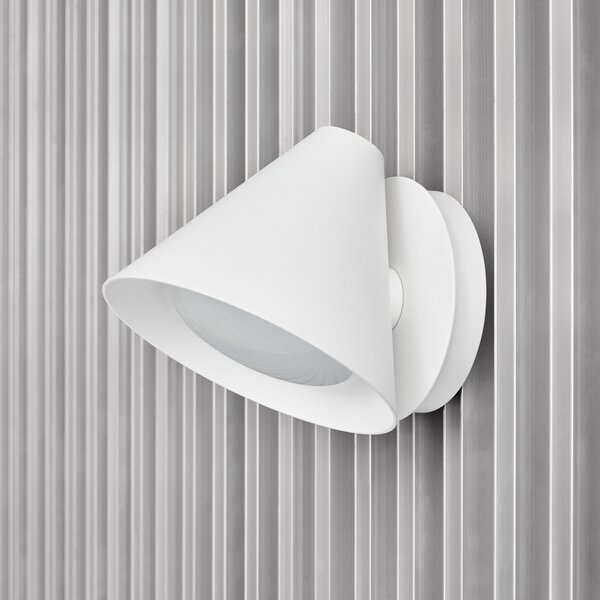 Fali Lámpa Louis Poulsen, Keglen, dimmable, Fehér, Nappali, Fém, Dizájn