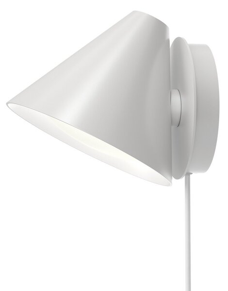 Fali Lámpa Louis Poulsen, Keglen, dimmable, Fehér, Nappali, Fém, Dizájn