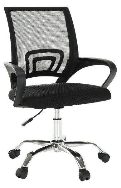 Irodai szék, háló fekete/fekete, DEX 2 NEW