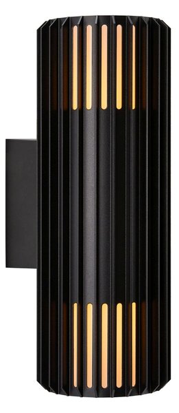Nordlux modern skandináv kültéri fali lámpa aludra fekete nor2418121203 IP54