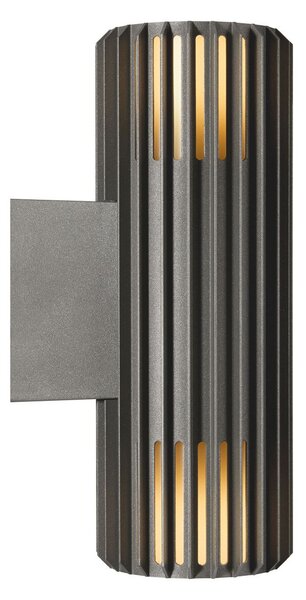 Nordlux modern skandináv kültéri fali lámpa aludra antracit nor2418121250 IP54