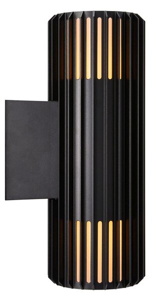 Nordlux modern skandináv kültéri fali lámpa aludra fekete nor2418121203 IP54