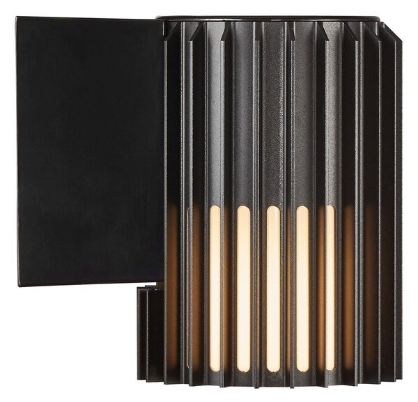 Nordlux modern skandináv kültéri fali lámpa aludra fekete nor2118011203 IP54