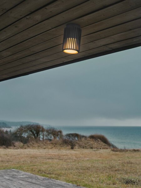 Nordlux modern skandináv kültéri mennyezeti lámpa aludra antracit nor2118006250 IP54