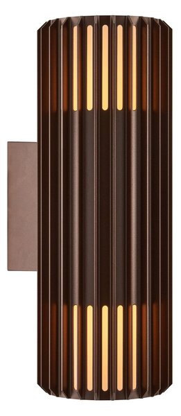 Nordlux modern skandináv kültéri fali lámpa aludra barna nor2418121261 IP54