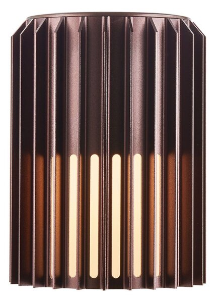 Nordlux modern skandináv kültéri fali lámpa aludra barna nor2118011261 IP54