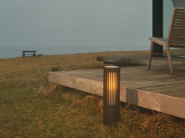 Nordlux modern skandináv kültéri állólámpa aludra barna nor2118028261 IP44
