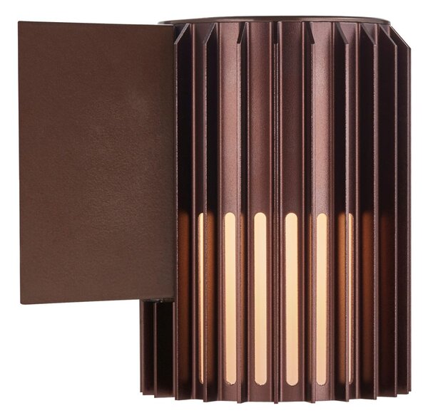 Nordlux modern skandináv kültéri fali lámpa aludra barna nor2118011261 IP54