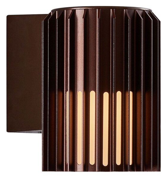 Nordlux modern skandináv kültéri fali lámpa aludra barna nor2118011261 IP54