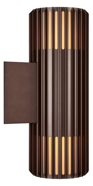 Nordlux modern skandináv kültéri fali lámpa aludra barna nor2418121261 IP54