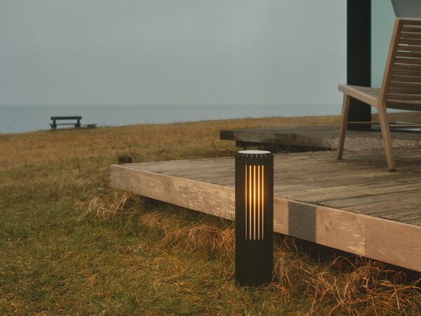 Nordlux modern skandináv kültéri állólámpa aludra fekete nor2118028203 IP44