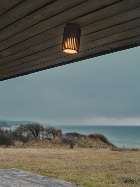 Nordlux modern skandináv kültéri mennyezeti lámpa aludra barna nor2118006261 IP54