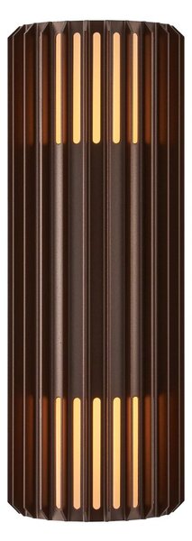 Nordlux modern skandináv kültéri fali lámpa aludra barna nor2418121261 IP54