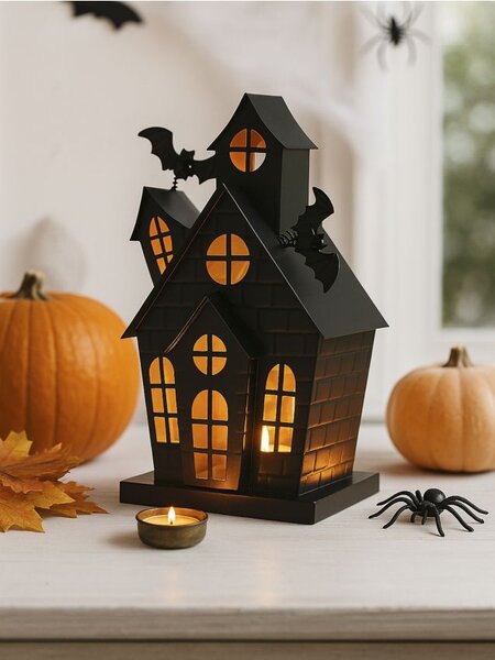 Sinsay - Gyertyatartó Halloween - fekete