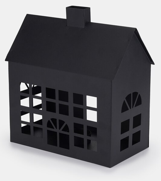 Sinsay - Ház alakú gyertyatartó - fekete