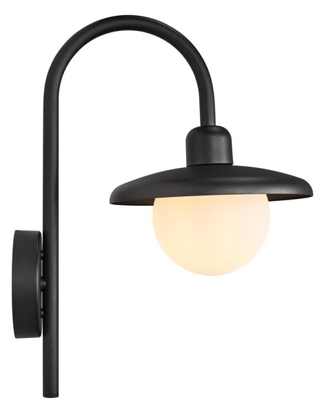 Nordlux klasszikus loft skandináv kültéri fali lámpa berlo fekete nor2418191003 IP44