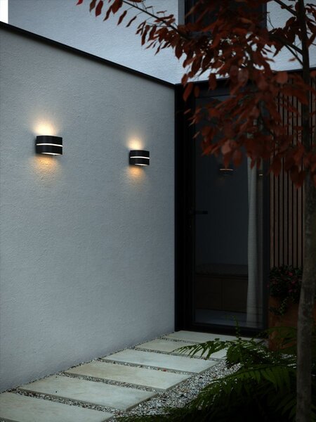 Nordlux modern kültéri fali lámpa sibelis fekete nor2418311003 IP44